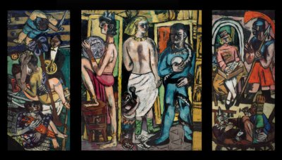 Akrobaatit tekijältä Max Beckmann