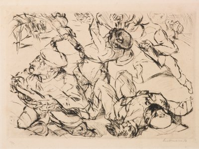 Hyökkäys tekijältä Max Beckmann
