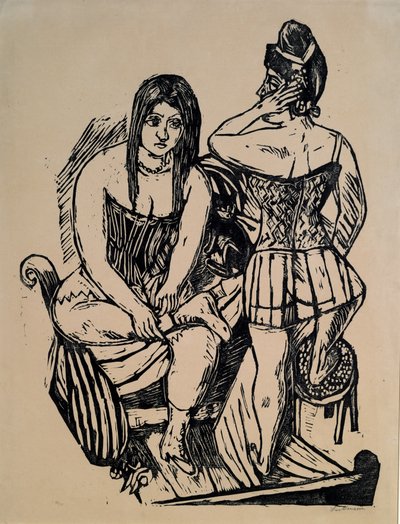 WC:ssä tekijältä Max Beckmann