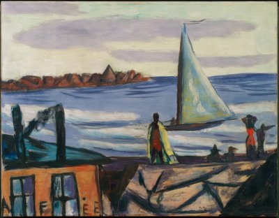 Huono näkymä Bandolista tekijältä Max Beckmann