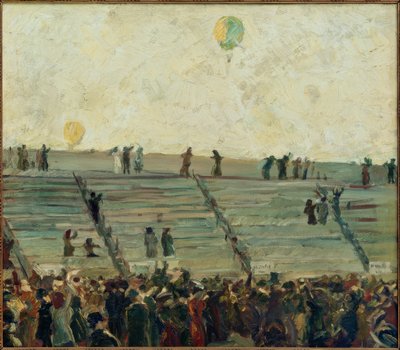 Ilmapallokilpailu tekijältä Max Beckmann