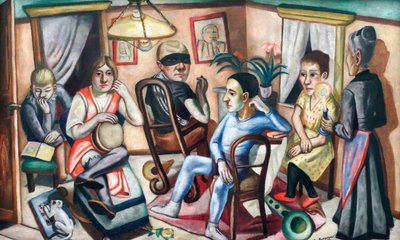 Ennen naamiaisia tekijältä Max Beckmann
