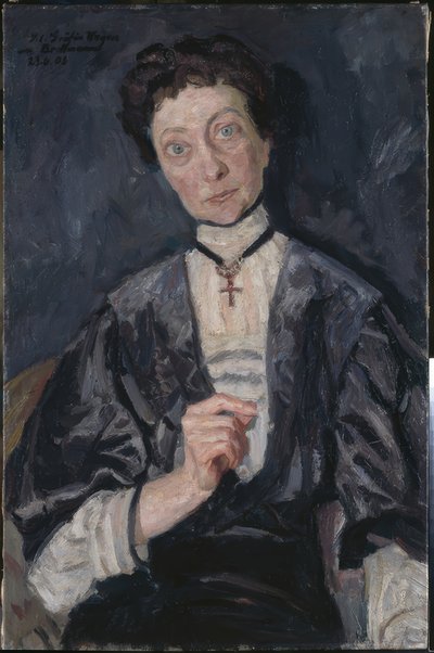 Kreivitär S. vom Hagenin muotokuva tekijältä Max Beckmann