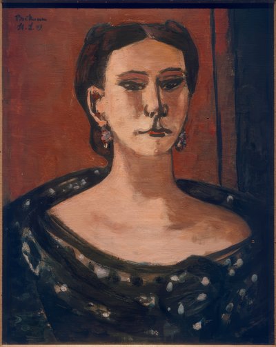 Louise Pulitzerin muotokuva tekijältä Max Beckmann