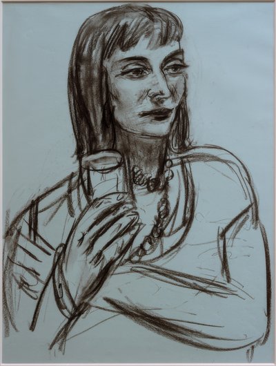 Marion Greenwoodin muotokuva tekijältä Max Beckmann