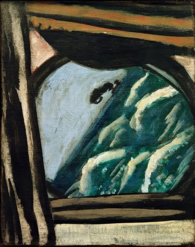 Näkymä aluksen luukusta tekijältä Max Beckmann