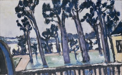 Näkymä Rupenhornilta Haveljoelle tekijältä Max Beckmann