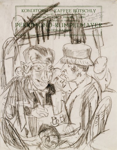 Cafe Life; Cafehausszene tekijältä Max Beckmann