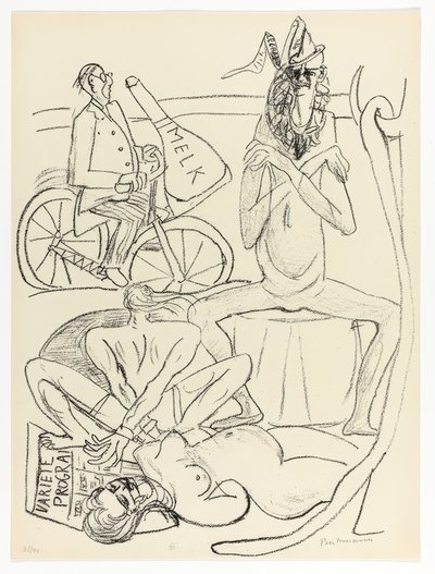 Sirkus, levy 12 päivältä ja unelmalta tekijältä Max Beckmann