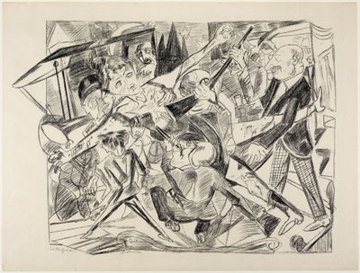 Marttyyrikuolema tekijältä Max Beckmann
