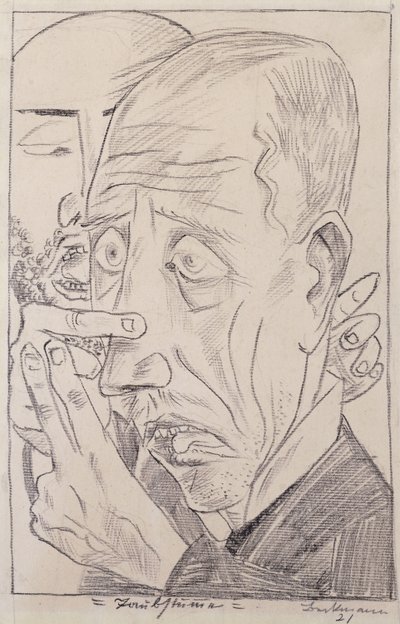 kuuromykkä; Taubstumme tekijältä Max Beckmann