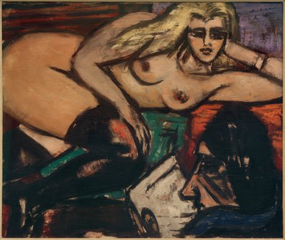 Kirje, valehteleva puolinäytös tekijältä Max Beckmann