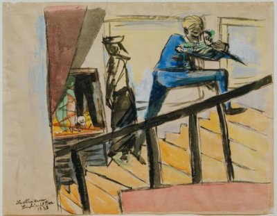 Kello tekijältä Max Beckmann