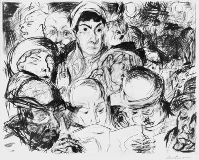 Sodan julistus tekijältä Max Beckmann