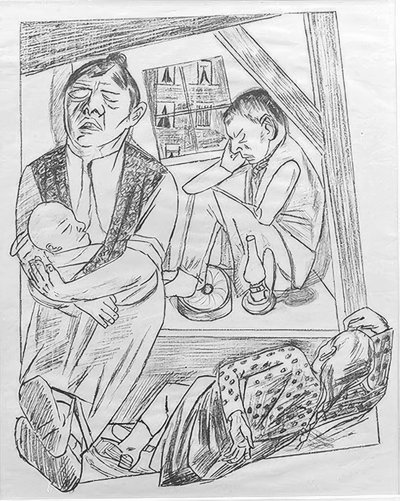 Ilta tekijältä Max Beckmann