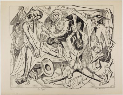 Yö tekijältä Max Beckmann