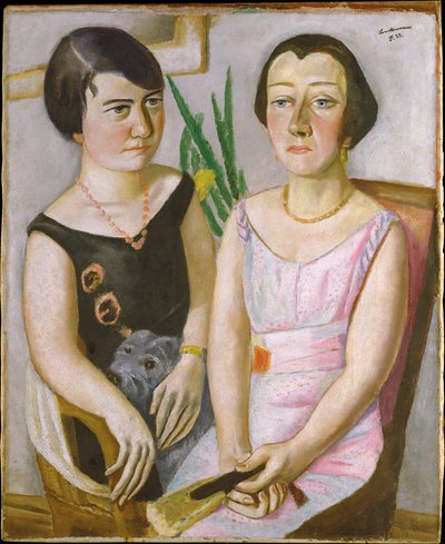 Kaksoismuotokuva tekijältä Max Beckmann