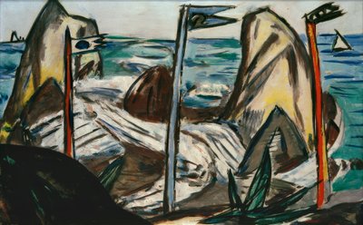 Rocks Bandolissa tekijältä Max Beckmann