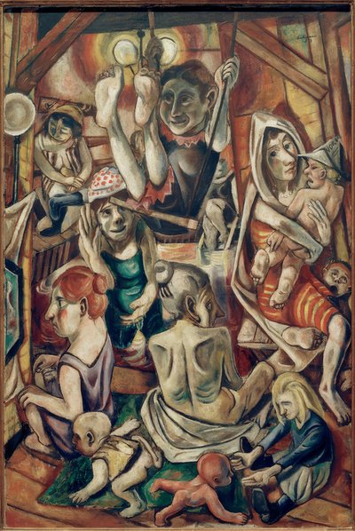 Naisten kylpy tekijältä Max Beckmann
