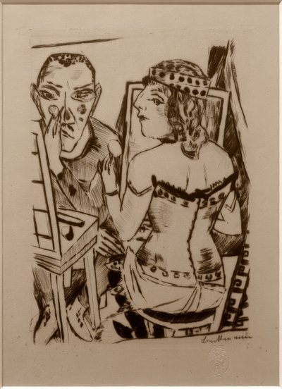 Gaderobe tekijältä Max Beckmann