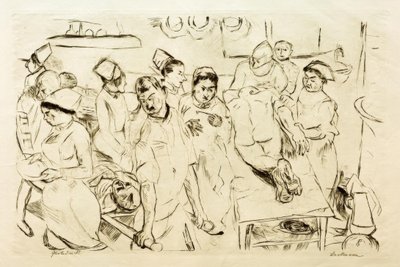 Pääoperaatio tekijältä Max Beckmann