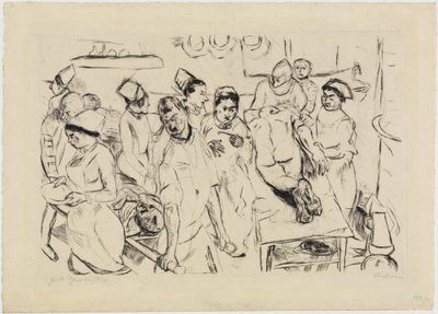 Suuri leikkaus tekijältä Max Beckmann