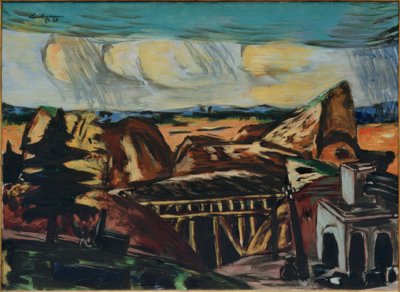 Suuri louhos Ylä-Baijerissa tekijältä Max Beckmann