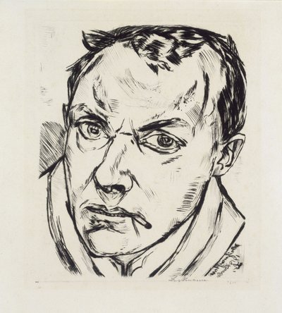 Suuri omakuva tekijältä Max Beckmann
