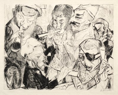 Hyvää uutta vuotta 1917 tekijältä Max Beckmann