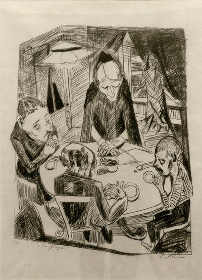 Nälkä tekijältä Max Beckmann