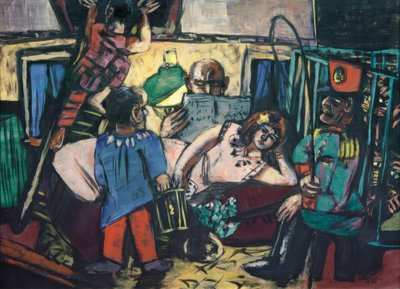 Olen Artistenwagen tekijältä Max Beckmann