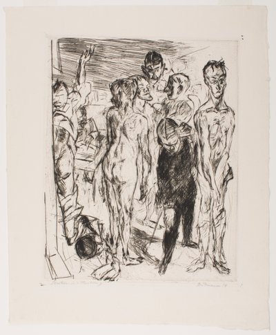Tarkastus tekijältä Max Beckmann