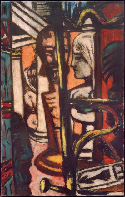 Labyrintti tekijältä Max Beckmann
