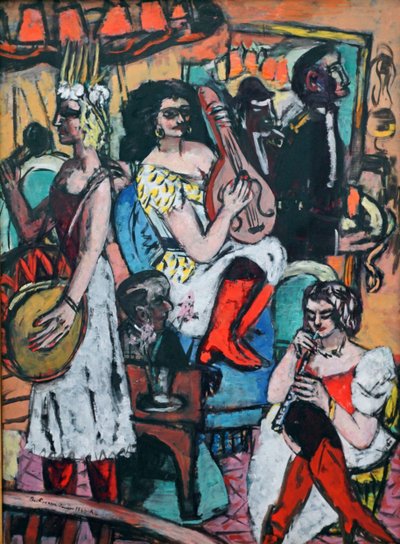 Naisten orkesteri tekijältä Max Beckmann