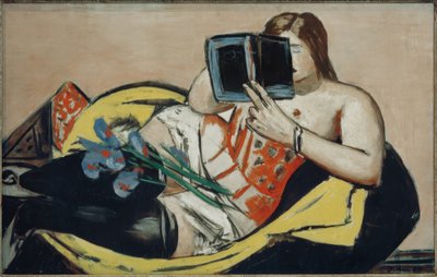 Makaa nainen kirja ja iirikset tekijältä Max Beckmann
