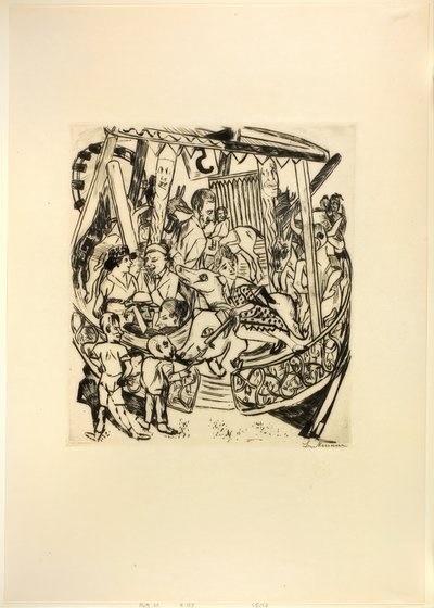 Merry-Go-Round, levy seitsemän Jahrmarktilta tekijältä Max Beckmann