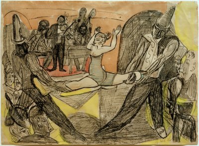 New Yorkin yökerho tekijältä Max Beckmann