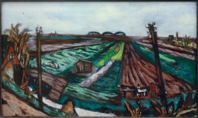 Polderimaisema Hembrugilla tekijältä Max Beckmann