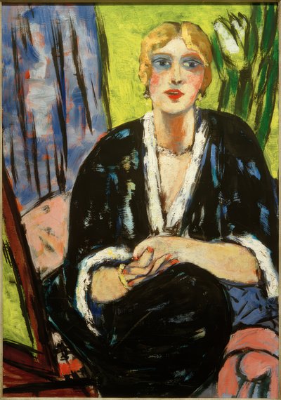 Lilly von Schnitzlerin muotokuva tekijältä Max Beckmann