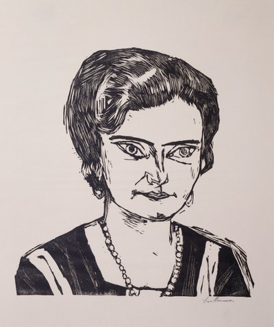 Rouva HM:n muotokuva (Naila) tekijältä Max Beckmann