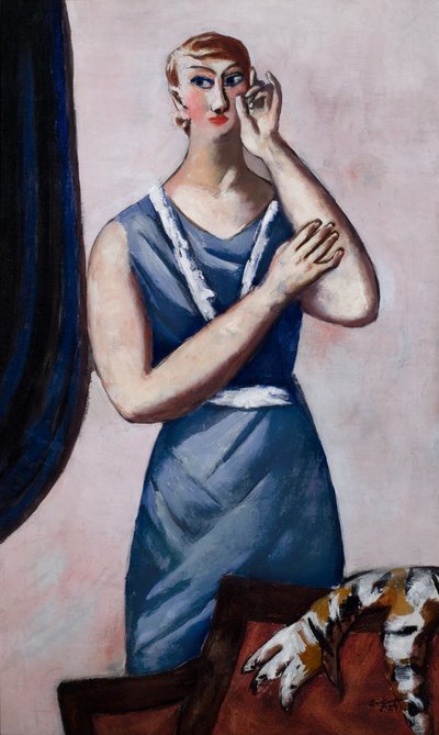 Valentine Tessierin muotokuva tekijältä Max Beckmann