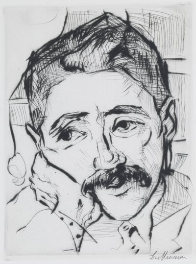 Walter Carlin muotokuva tekijältä Max Beckmann