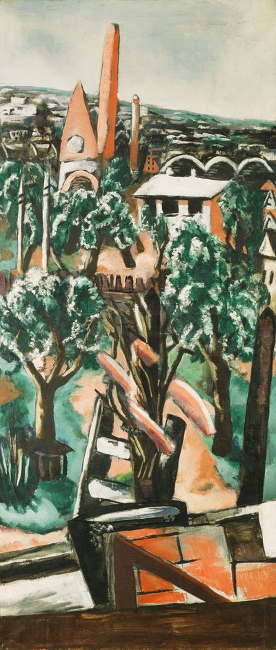 Jälleenrakennus tekijältä Max Beckmann