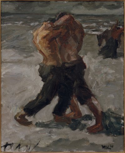 Kilpailijat: Soittajapari tekijältä Max Beckmann