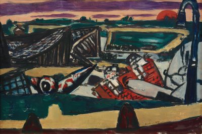 Schiphol tekijältä Max Beckmann