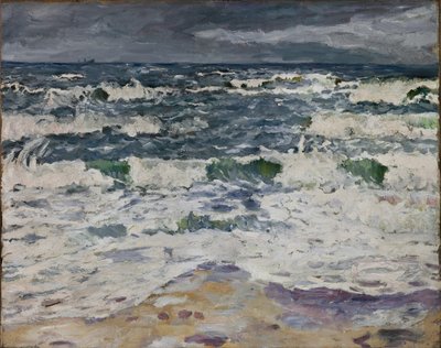 Merimaisema, n.1907 (öljy kankaalle) tekijältä Max Beckmann