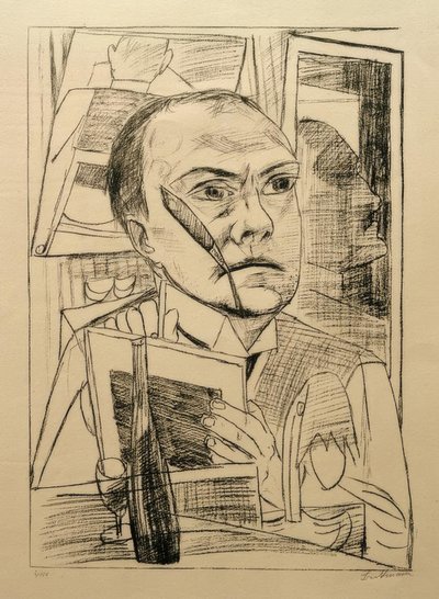 Jopa hotellissa tekijältä Max Beckmann