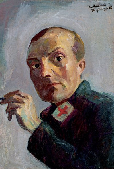 Omakuva mieshoitajana tekijältä Max Beckmann
