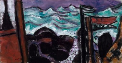 Pieni myrskyinen meri tekijältä Max Beckmann