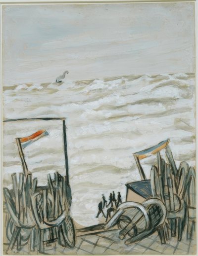 Ranta nousuveden aikaan tekijältä Max Beckmann